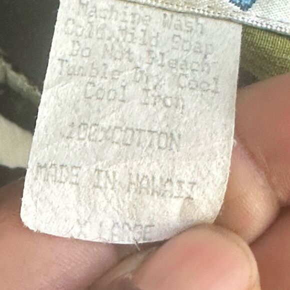 KY’s Hawaiian Floral Midi Cotton Dress XL - Picture 8 of 8